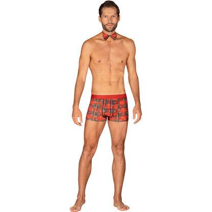 OBSESSIVE - MS MERRILO BOXER SHORTS &amp; BOW TIE XXL/XXXL
