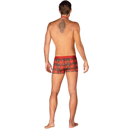 OBSESSIVE - MS MERRILO BOXER SHORTS &amp; BOW TIE XXL/XXXL