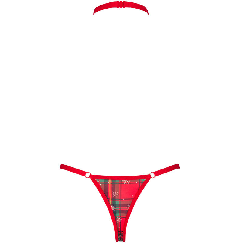 OBSESSIVE - MS MERRILO Thong and Bow Tie ONE SIZE