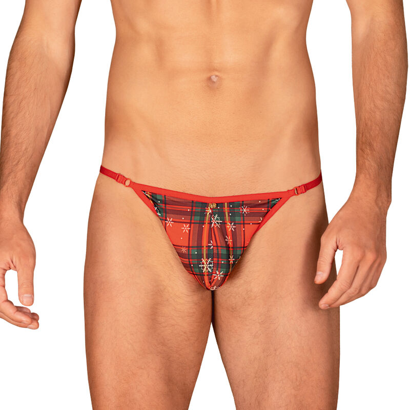 OBSESSIVE - MS MERRILO Thong and Bow Tie ONE SIZE
