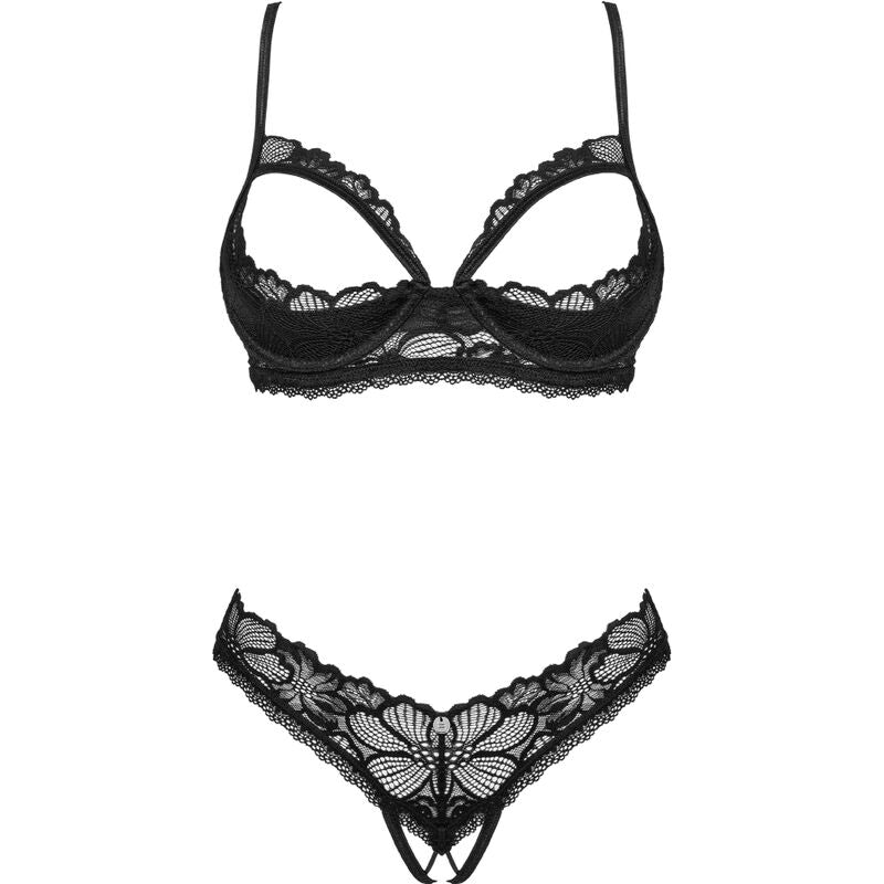 OBSESSIVE - SERAFIA SET TWO PIECE BODYLESS XS/S