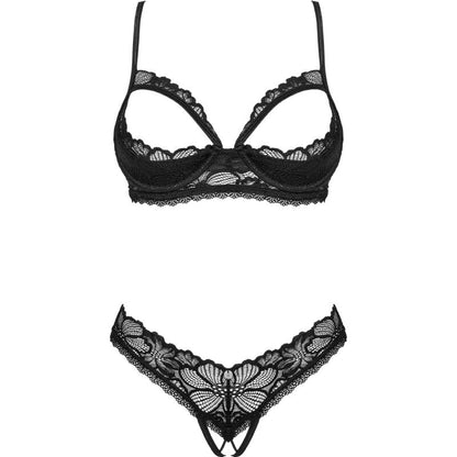 OBSESSIVE - SERAFIA SET TWO PIECE BODYLESS XL/XXL