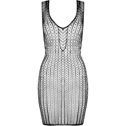 PASSION - BS097 BLACK BODYSTOCKING, ONE SIZE