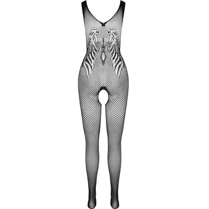 PASSION - BS098 BLACK BODYSTOCKING, ONE SIZE
