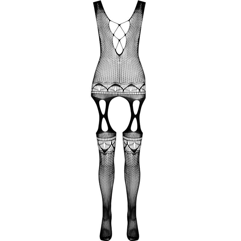 PASSION - BS099 BLACK BODYSTOCKING, ONE SIZE