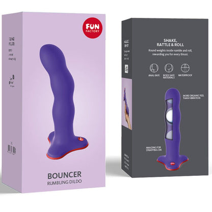 FUN FACTORY - BOUNCING DILDO SAGE GREEN