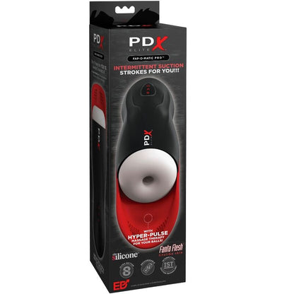 PDX ELITE - STROKER FAP-O-MATIC PRO MIT TESTIKELBASIS