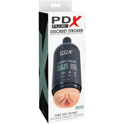 PDX PLUS - STROKER MASTURBATOR DISKRETES FLASCHENDESIGN MILK ME HONEY SHAMPOO