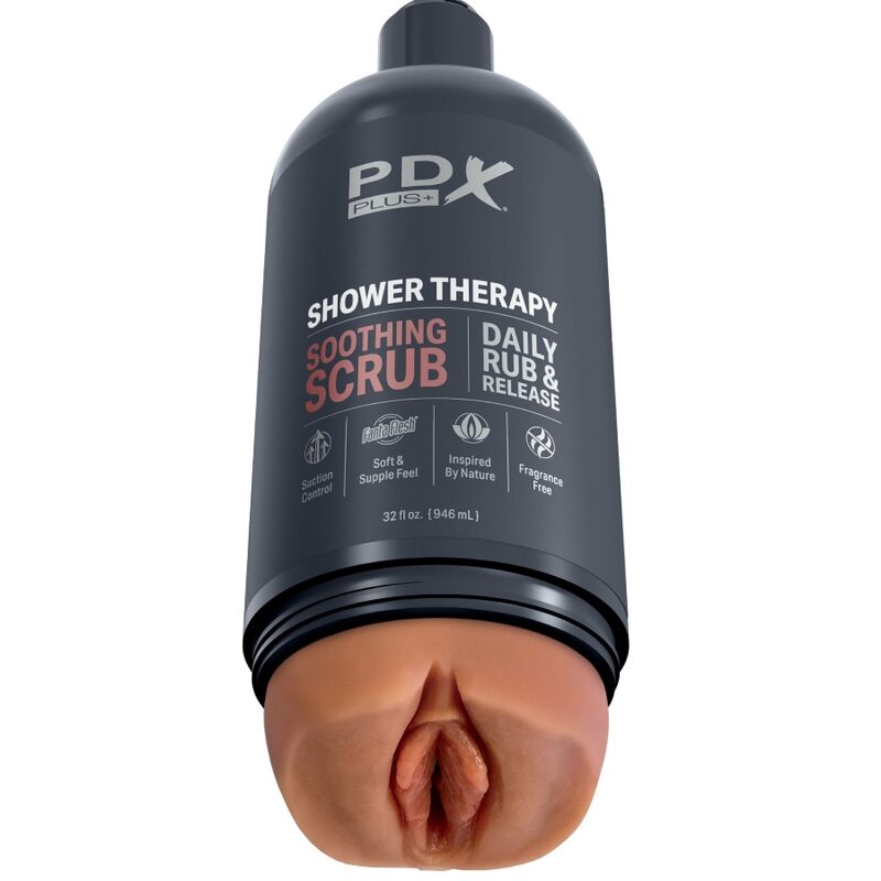 PDX PLUS - STROKER MASTURBATOR DISCREET BOTTLE DESIGN SOOTHING EXFOLIATION CANDY SHAMPOO