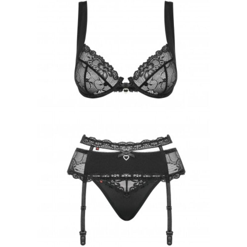 OBSESSIVE - HEARTINE SET THREE PIECE S/M
