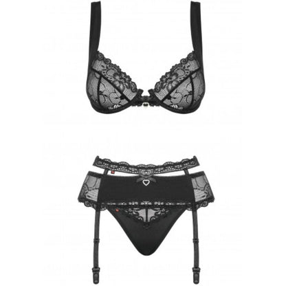 OBSESSIVE - HEARTINE SET THREE PIECE S/M