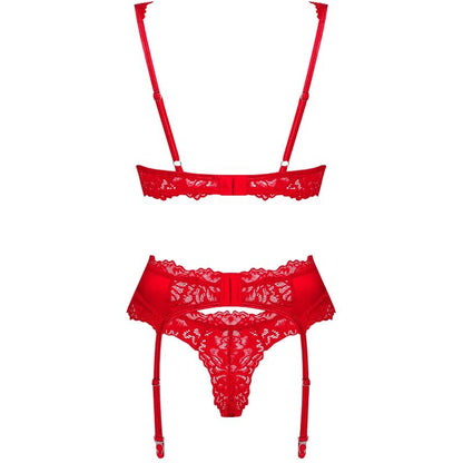OBSESSIVE - AMOR CHERRIS SET 3 PIECE L/XL