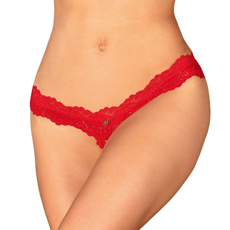 OBSESSIVE - AMOR CHERRIS THONG TOP L/XL