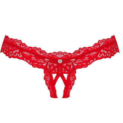 OBSESSIVE - AMOR CHERRIS THONG TOP L/XL