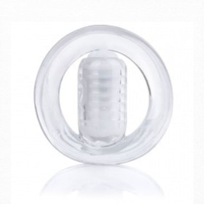 SCREAMING O - GO Q VIBE TRANSPARENTER VIBRATORRING