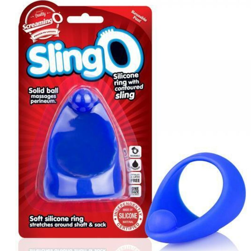 SCREAMING O - BLAUER SLINGO-RING