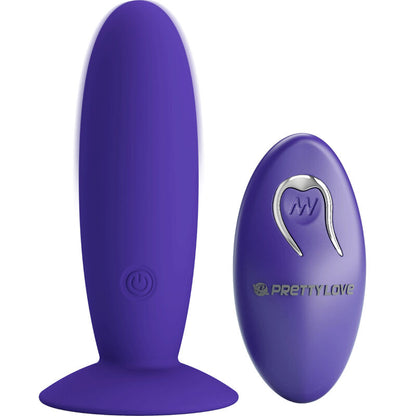 PRETTY LOVE - JUGENDPLUG ANALVIBRATOR MIT FERNBEDIENUNG VIOLETT