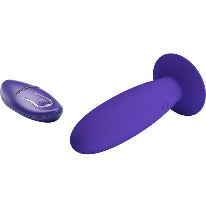 PRETTY LOVE - JUGENDPLUG ANALVIBRATOR MIT FERNBEDIENUNG VIOLETT