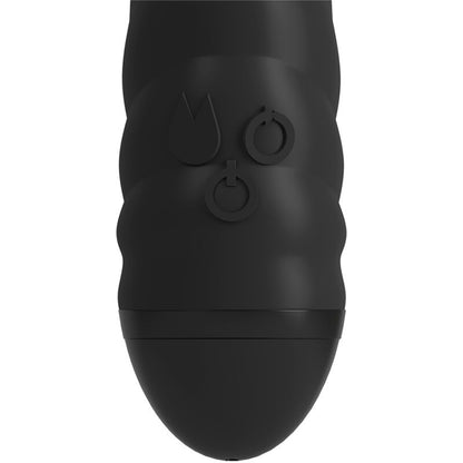 ADRIEN LASTIC - TWISTER VIBRATOR AND ROTATOR MASSAGER RABBIT BLACK