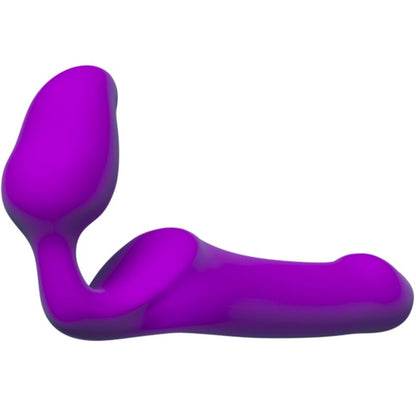 ADRIEN LASTIC – QUEENS STRAP-ON FLEXIBLE VIOLET SIZE M