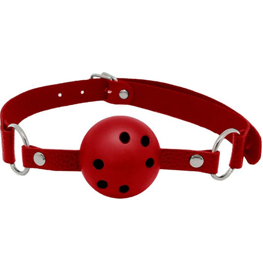 ALIVE – DISCRETION BREATHABLE GAG RED