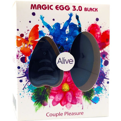 ALIVE - MAGIC EGG 3.0 VIBRATING EGG WITH REMOTE CONTROL BLACK