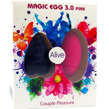 ALIVE - MAGIC EGG 3.0 VIBRATING EGG WITH REMOTE CONTROL PINK