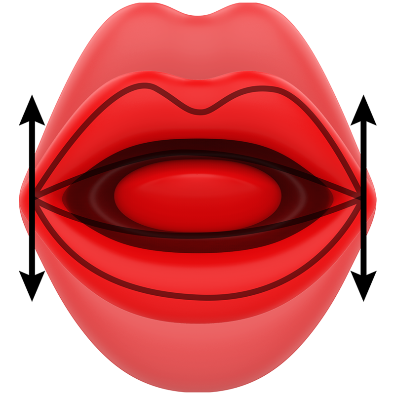 MIA - SIENA TRIPLE PLEASURE VIBRATING + BITE