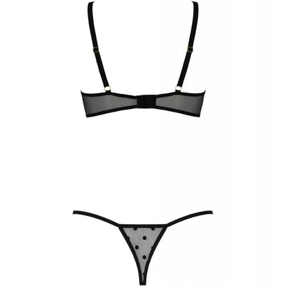 PASSION - MARINA SET TWO PIECE BLACK S/M