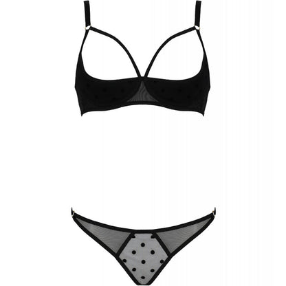 PASSION - MARINA SET TWO PIECE BLACK S/M