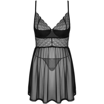 OBSESSIVE - CHEMERIS SET BADYDOLL &amp; THONG XS/S