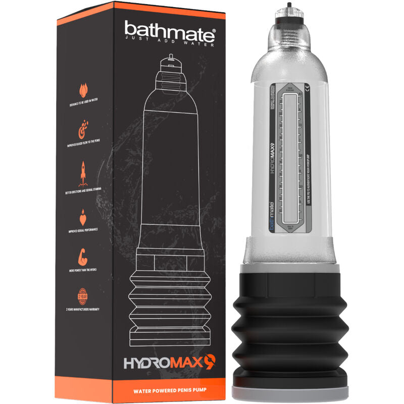 BATHMATE - HYDROMAX 9 TRANSPARENTE PENIS-ERHÖHUNGSPUMPE