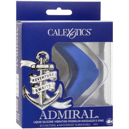 CALEXOTICS - ADMIRAL DAM MASSAGER BLUE