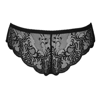 LIVCO CORSETTI FASHION - LOVE STORY LC 90679 PANTY WITH CROTCHLESS BLACK