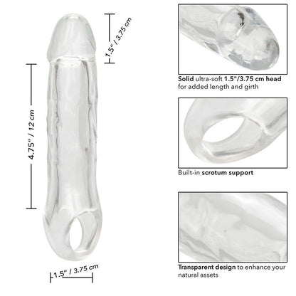 CALEXOTICS - PERFORMANCE MAXX CLEAR VERLNGERUNG 6,5 TRANSPARENT