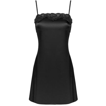 LIVCO CORSETTI FASHION - JACQUELINE LC 90249 DRESS + SHIRT + PANTIES BLACK S/M