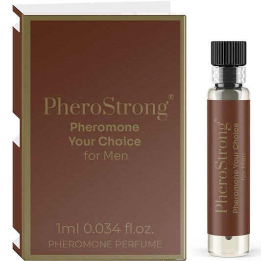 PHEROSTRONG - PHEROMONES PERFUME OF YOUR CHOICE FOR MEN 1 ML