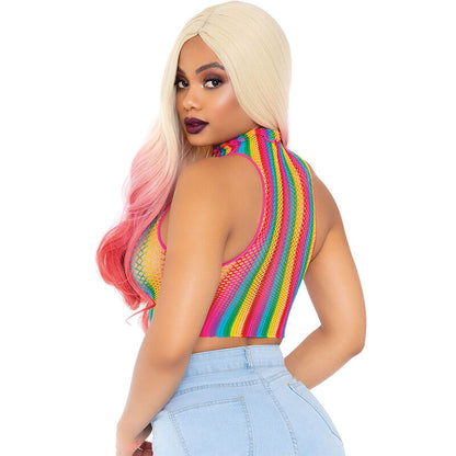 LEG AVENUE - MULTICOLOR MESH CAP