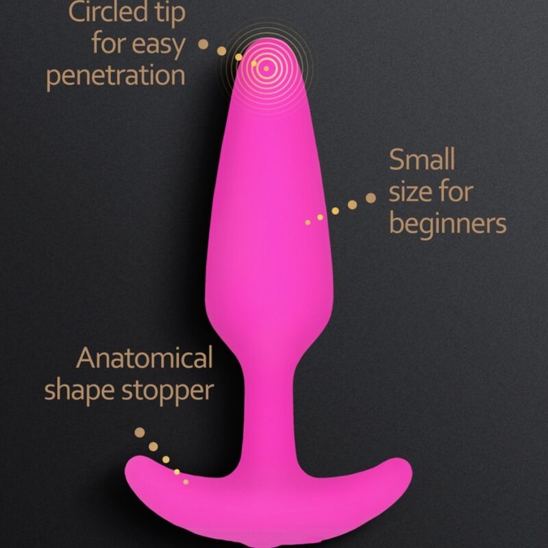 G-VIBE - GPLUG VIBRATOR-ANALSPLUG XS FUCHSIA