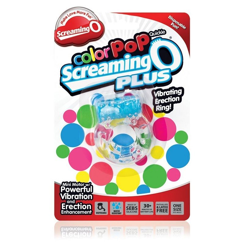 SCREAMING O - COLOR POP PLUS BLUE RING