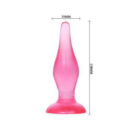 BAILE - PURPLE SOFT TOUCH ANAL PLUG 14.2 CM