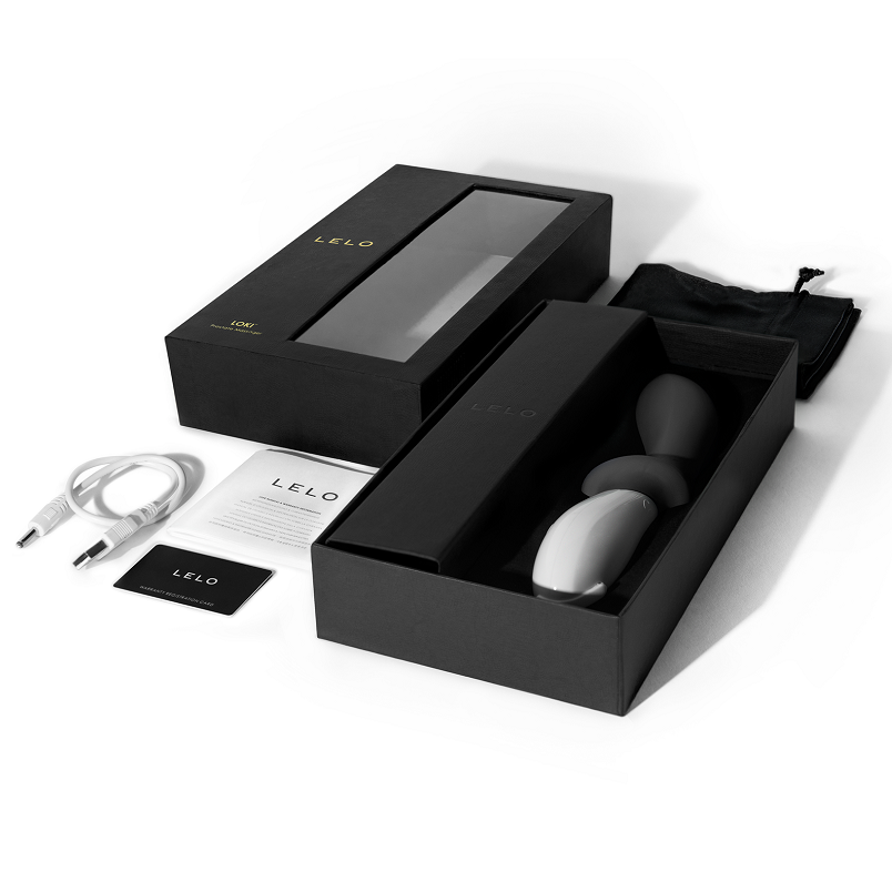 LELO - LOKI SCHWARZER PROSTATIKVIBRATOR