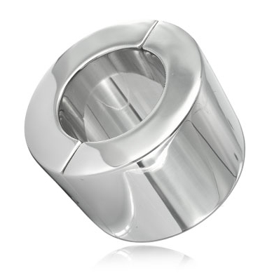 METAL HARD - HODENRING AUS EDELSTAHL, 40 MM