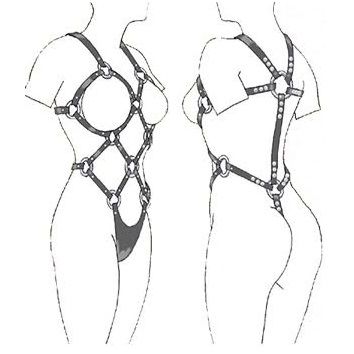 LEATHER BODY - WOMEN WITH BOLD LEATHER STYLING