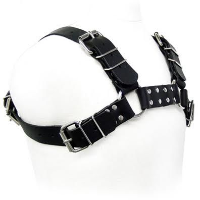 LEATHER BODY - SCHWARZ BULL DOG HARNESS