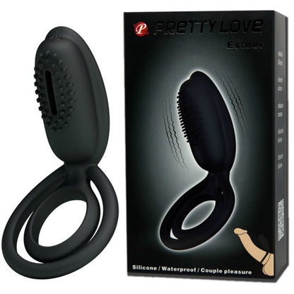 PRETTY LOVE - ESTHER VIBRATION RING WITH STIMULATOR