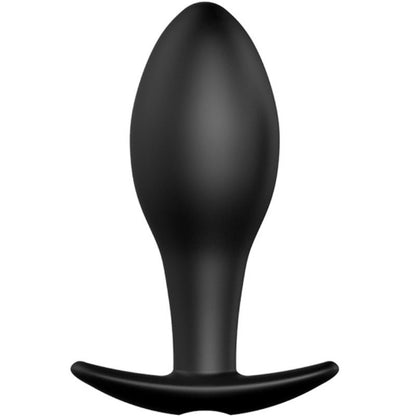 PRETTY LOVE - ANAL PLUG ANCHOR SHAPE SILICONE 12 VIBRATION MODES BLACK