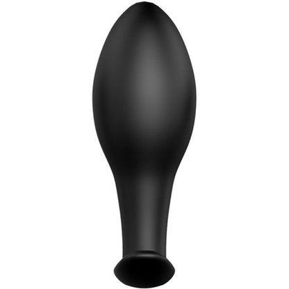 PRETTY LOVE - ANAL PLUG ANCHOR SHAPE SILICONE 12 VIBRATION MODES BLACK