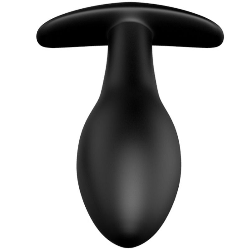 PRETTY LOVE - ANAL PLUG ANCHOR SHAPE SILICONE 12 VIBRATION MODES BLACK