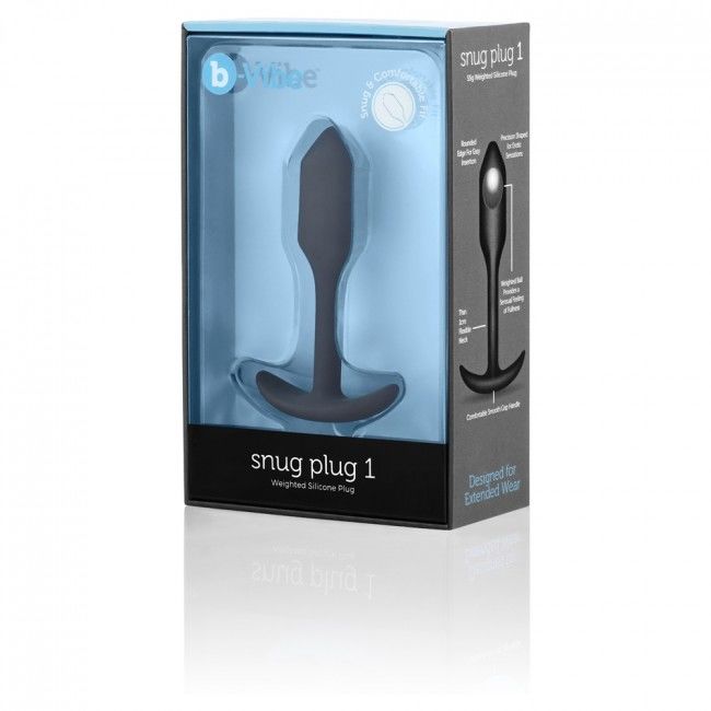 B-VIBE - SNUG PLUG 1 SCHWARZ